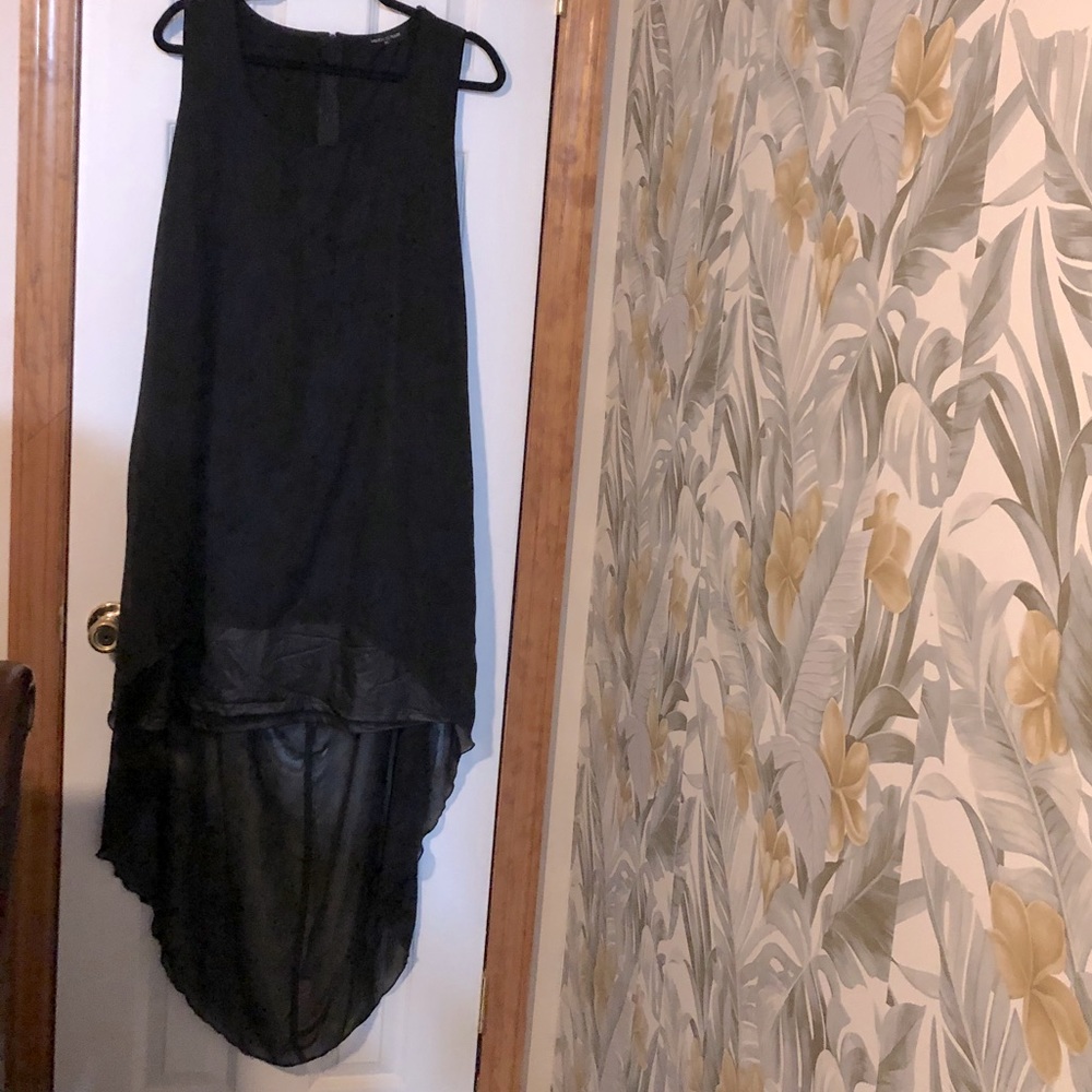 Black High Low Dress